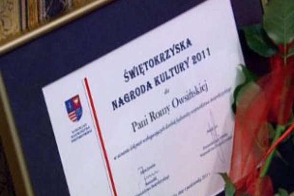 Świętokrzyska Nagroda Kultury 2011