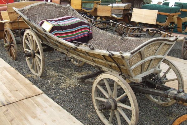 Muzeum Pojazdów Konnych Dworu i Wsi Kieleckiej  - Bryka bałagulska „Bałagułka” z 1900 roku. - fot. Zbigniew Strojecki