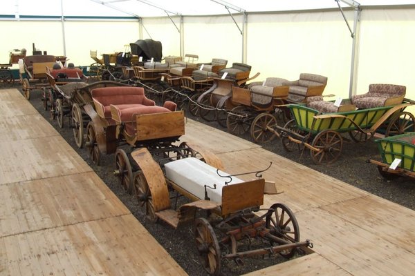 Muzeum Pojazdów Konnych Dworu i Wsi Kieleckiej - Powozy świadczyły o zamożności chłopa i mieszczanina. - fot. Z. Strojecki