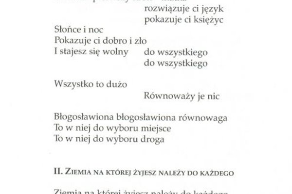 Pieśni - Henryk Jachimowski - Jesteś dzieckiem świata