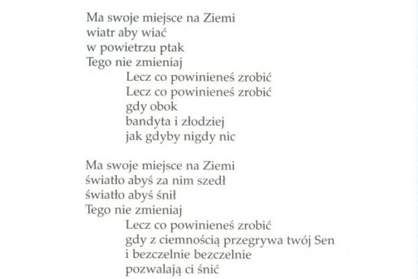 Pieśni - Henryk Jachimowski - Jesteś dzieckiem świata