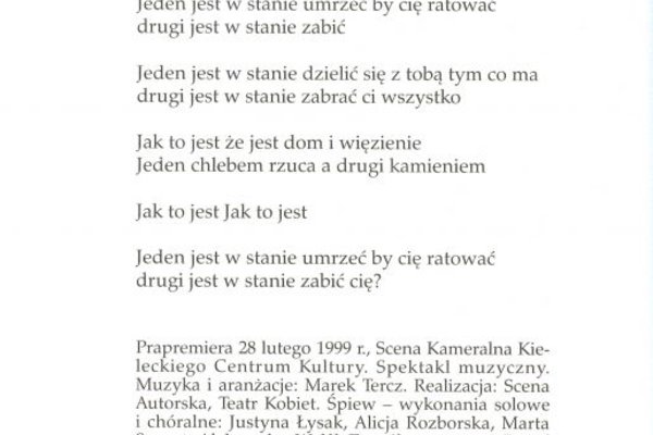 Pieśni - Henryk Jachimowski - Jesteś dzieckiem świata