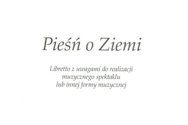 Pieśni - Henryk Jachimowski - Jesteś dzieckiem świata