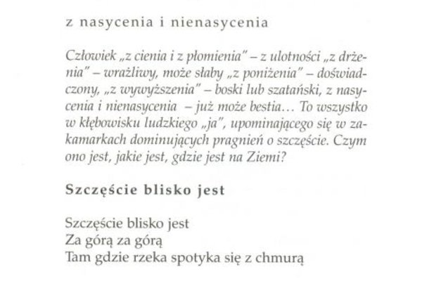 Pieśni - Henryk Jachimowski - Jesteś dzieckiem świata