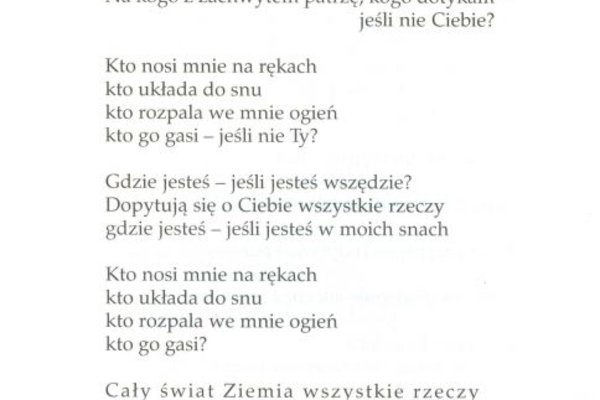 Pieśni - Henryk Jachimowski - Jesteś dzieckiem świata