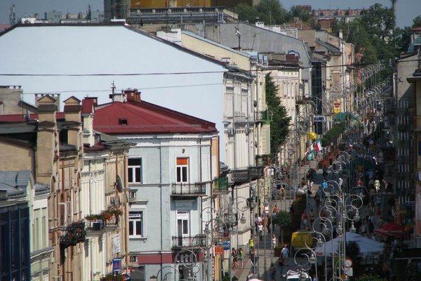 Ulica Sienkiewicza w Kielcach - Fot. Cezariusz Matla