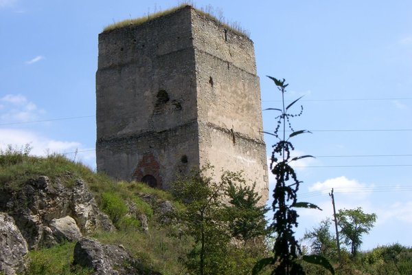 Baszta w Tudorowie - Wzmianki o warownej siedzibie pojawiły się w XIVw. Fot. E.Ruszkowska