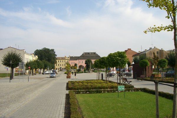 Podziemne miasto w Opatowie - Opatowski rynek. Fot. Edyta Ruszkowska