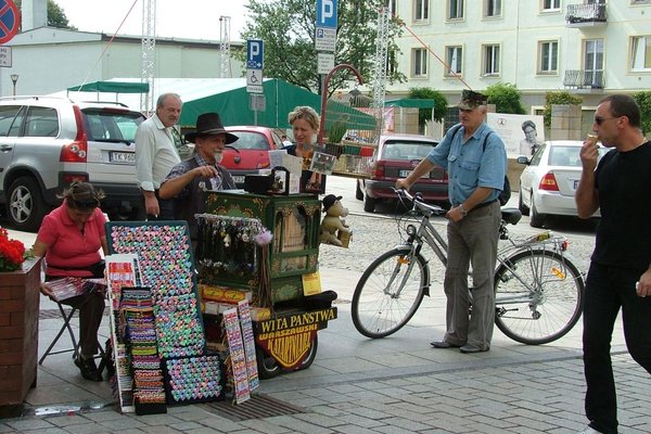 VI Międzynarodowy Festiwal Kataryniarzy - Kataryniarze stanowili niecodzienną atrakcjęFot. J. Wrońska