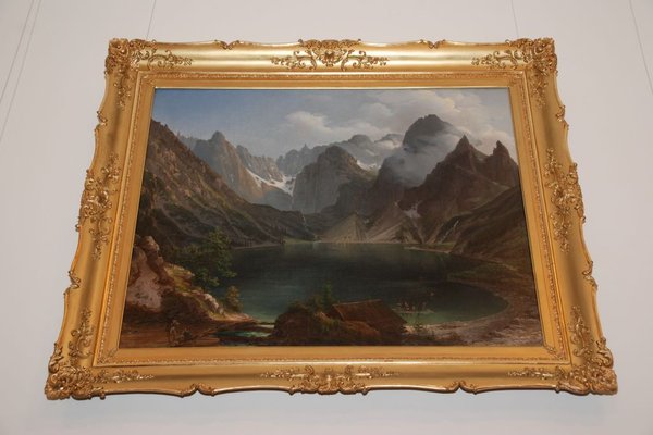 Otwarcie wystawy - Najcenniejsze zabytki Muzeum Narodowego w Kielcach - Jan Nepomucen Głowacki, Morskie Oko 1836-1837Fot.A.Markiton