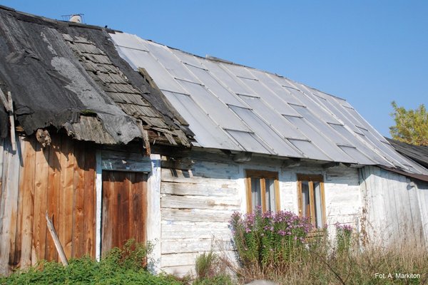 Zabudowa drewniana Daleszyc - Chałupa - ul. Głowackiego 15