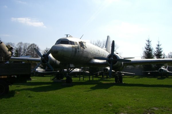 Muzeum im.Orła Białego - Samolot transportowo-desantowy IŁ 14. Fot. Edyta Ruszkowska