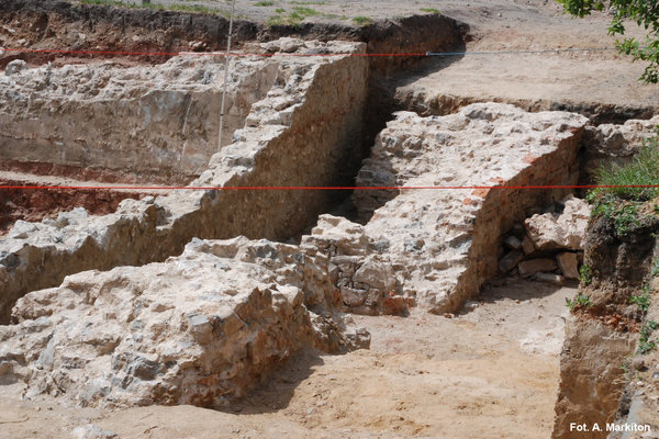 Ruiny pierwotnego ratusza - Część północna ruin