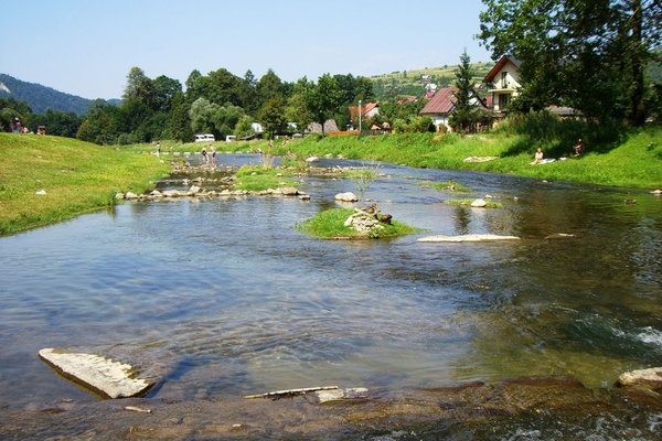 Potok Grajcarek w Szczawnicy - Fot. Edyta Ruszkowska