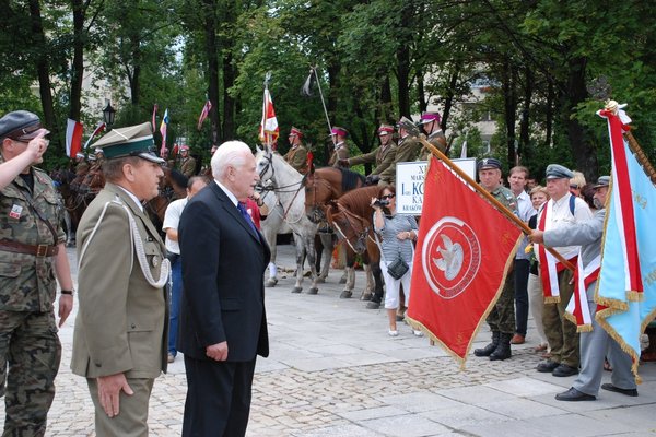 Ryszard Kaczorowski - Ostatni Prezydent na uchodźstwie.Fot. A. Markiton