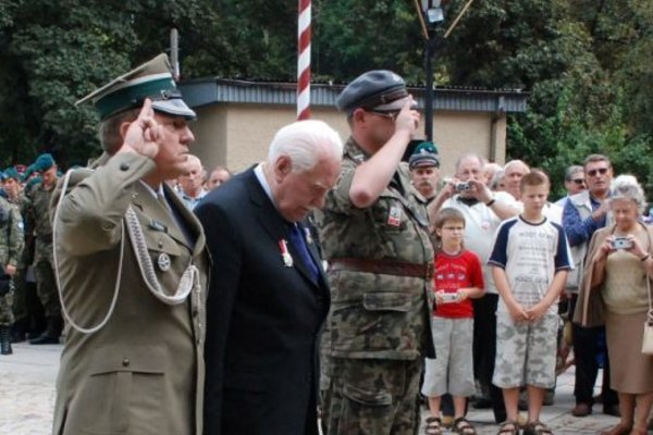 Ryszard Kaczorowski - Ostatni Prezydent na uchodźstwie.Fot. A. Markiton