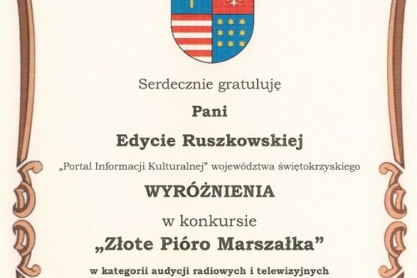 Wyróżnienie dla PIK-u w konkursie 