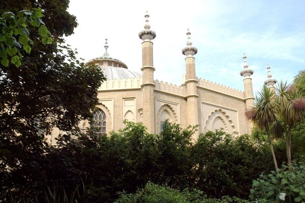 Brighton, Royal Pavilion – park przypałacowy. - fot. Małgorzata Kaczmarek