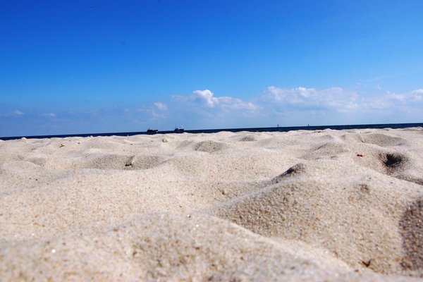 Sopot - Piasek sopockiej plaży
Fot. Barbara Jankowska-Piróg