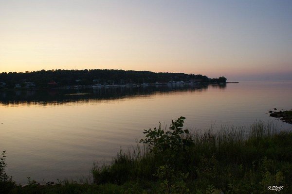 Manitoulin Island - Widok na zatokę na jeziorze Huron. Fot. Krzysztof Zalecki