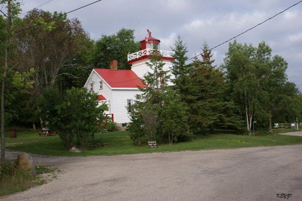 Manitoulin Island - Dom w kształcie latarni morskiej. Fot. Krzysztof Zalecki