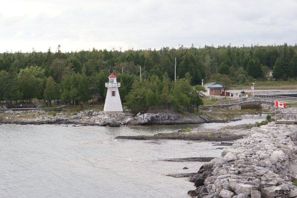 Manitoulin Island - Miasteczko South Baymouth. Fot. Krzysztof Zalecki