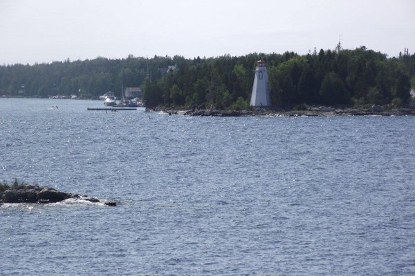 Manitoulin Island - Jezioro Huron i widok na wyspę. Fot. Krzysztof Zalecki