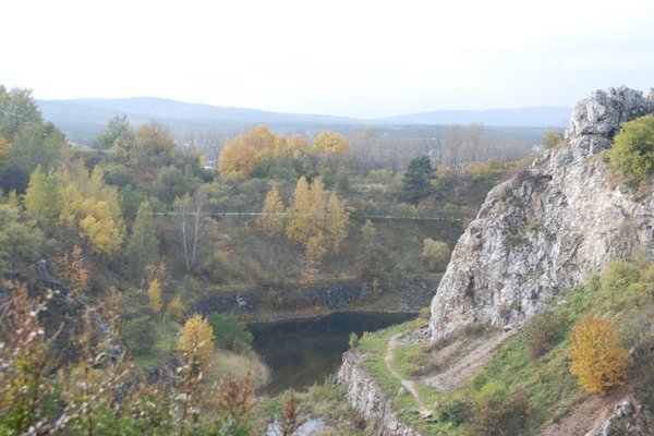 Kadzielnia jesienią - Fot. Agnieszka Markiton