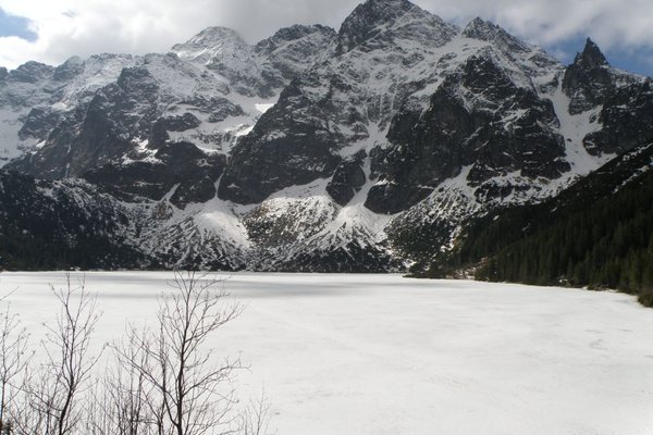 Morskie Oko - Jezioro położone jest na wysokości 1395 metrów. Fot. Edyta Ruszkowska