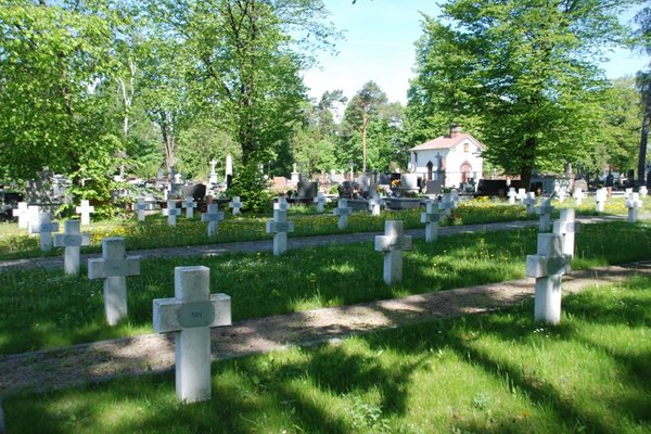 Mogiły poległych w wojnie polsko-bolszewickiej - Fot. Agnieszka Markiton