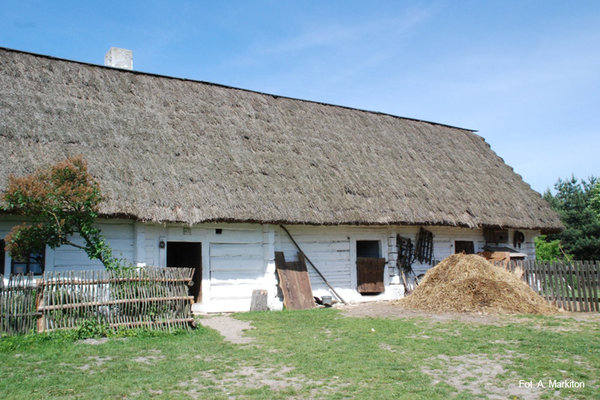 Zagroda ze Ślęzan - Budynek o konstrukcji wieńcowej