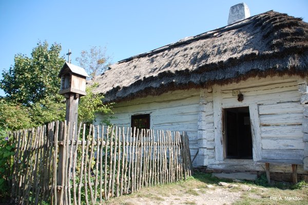 Zagroda z Radkowic - Chałupa o konstrukcji wieńcowej