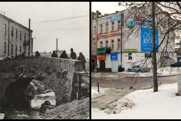 Kielce wczoraj i dziś - Ulica Piotrkowska. Fot. Michał Janyst