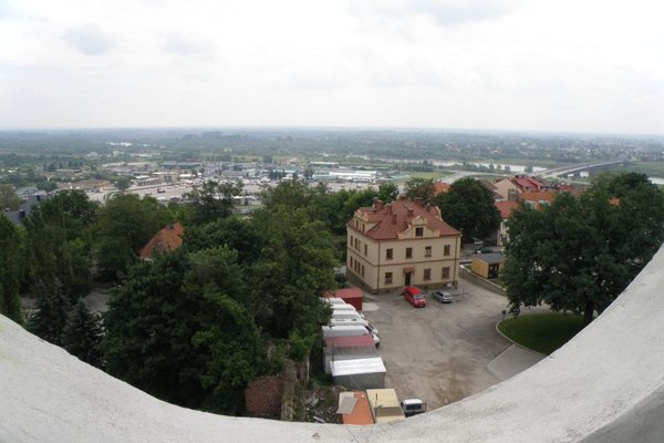 Sandomierz - Widok z Bramy Opatowskiej. Fot. Edyta Ruszkowska