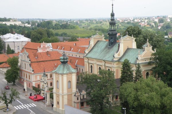 Sandomierz - Widok z Bramy Opatowskiej. Fot. Edyta Ruszkowska