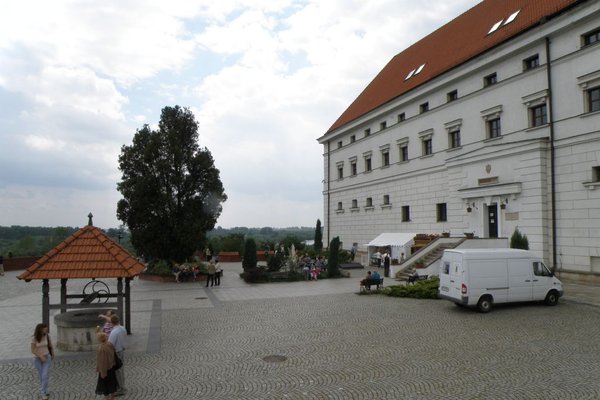 Sandomierz - Dziedziniec zamku. Fot. Edyta Ruszkowska