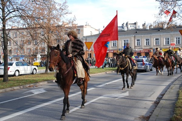 Obchody Narodowego Święta Niepodległości - Uroczystości pod Pomnikiem Czynu Legionowego
Fot. Agnieszka Markiton