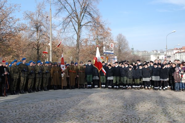 Obchody Narodowego Święta Niepodległości - Uroczystości pod Pomnikiem Czynu Legionowego
Fot. Agnieszka Markiton