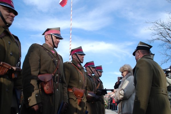 Obchody Narodowego Święta Niepodległości - Uroczystości pod Pomnikiem Czynu Legionowego
Fot. Agnieszka Markiton