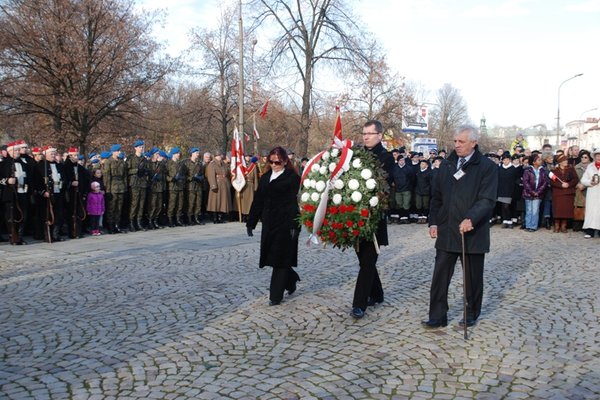 Obchody Narodowego Święta Niepodległości - Uroczystości pod Pomnikiem Czynu Legionowego
Fot. Agnieszka Markiton