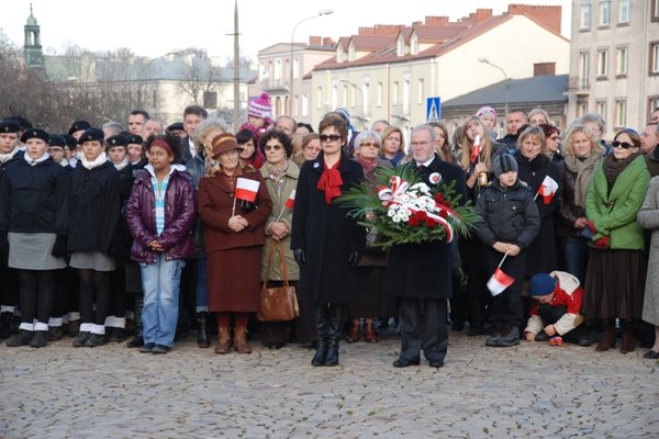 Obchody Narodowego Święta Niepodległości - Uroczystości pod Pomnikiem Czynu Legionowego
Fot. Agnieszka Markiton