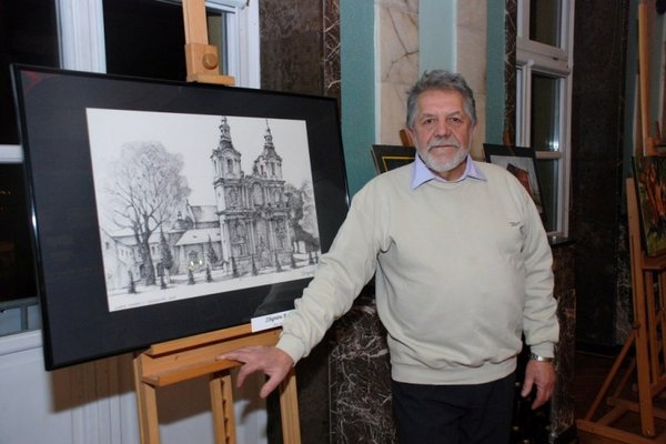 Świętokrzyski Przegląd Plastyki Nieprofesjonalnej  - Zbigniew Kasprzak - „Ponidzie” - III miejsce w kategorii rysunek i grafika
Fot. Agnieszka Markiton