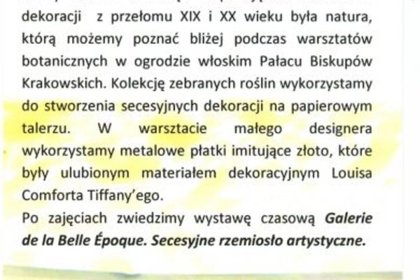 Secesyjne rzemiosło artystyczne w Muzeum Narodowym 