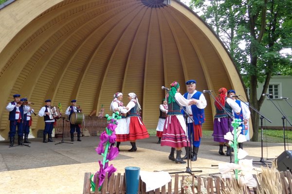 XXXVII Buskie Spotkania z Folklorem - koncert laureatów - Zespół Pieśni i Tańca LeśnianieFot. DDK