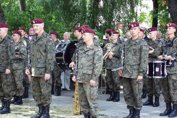 Święto Wojska Polskiego - Uroczystości pod pomnikiem Czynu Legionowego w Kielcach. Fot. Edyta Ruszkowska