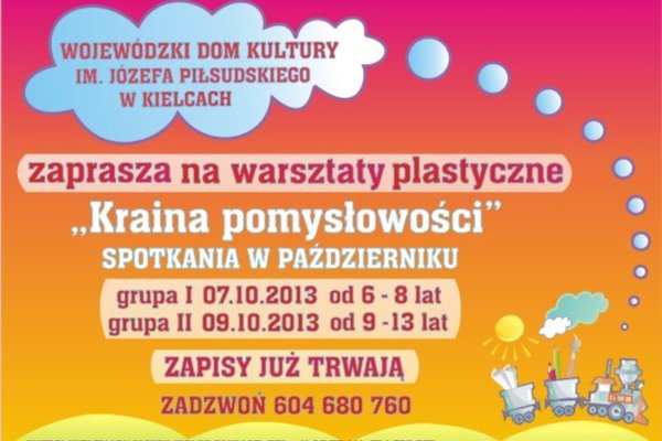 Kolejna edycja warsztatów plastycznych 