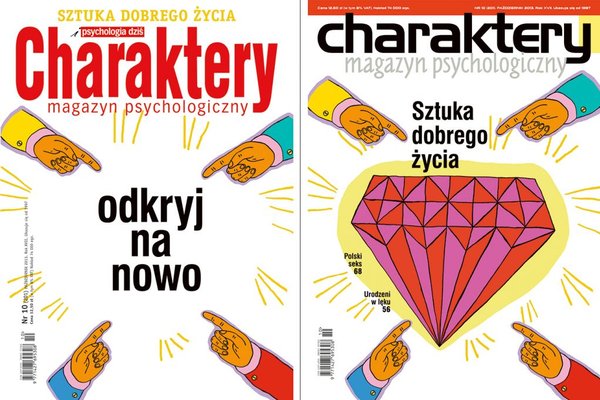 „Charaktery” w nowej szacie graficznej 