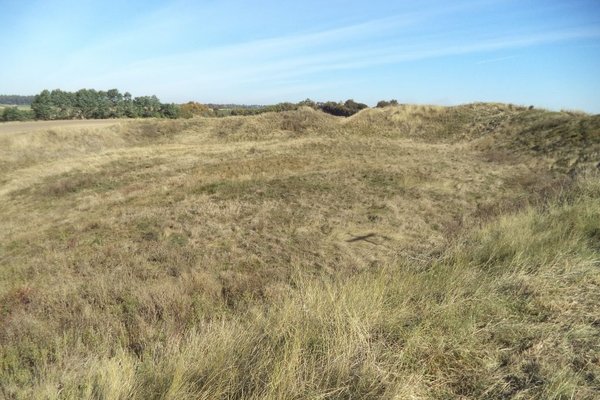 Szlak kulturowy i kulinarny Ponidzia i Powiśla - Grodzisko w Stradowie. Fot. Edyta Ruszkowska