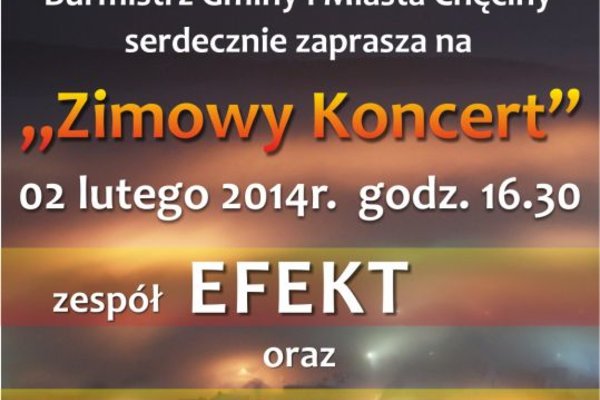 Zimowy koncert w Chęcinach