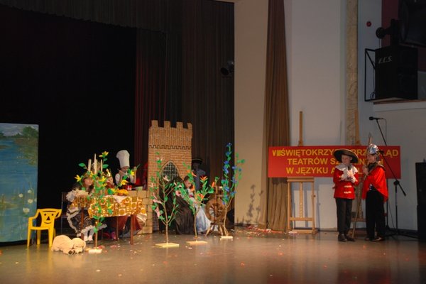 VIII Świętokrzyski Przegląd Teatrów Szkolnych w Języku Angielskim - Szkoły podstawowe
Fot. Agnieszka Markiton